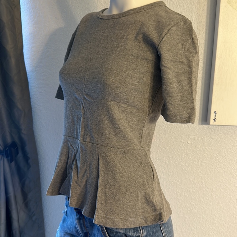 Gap XS Gray Sweatshirt Blouse